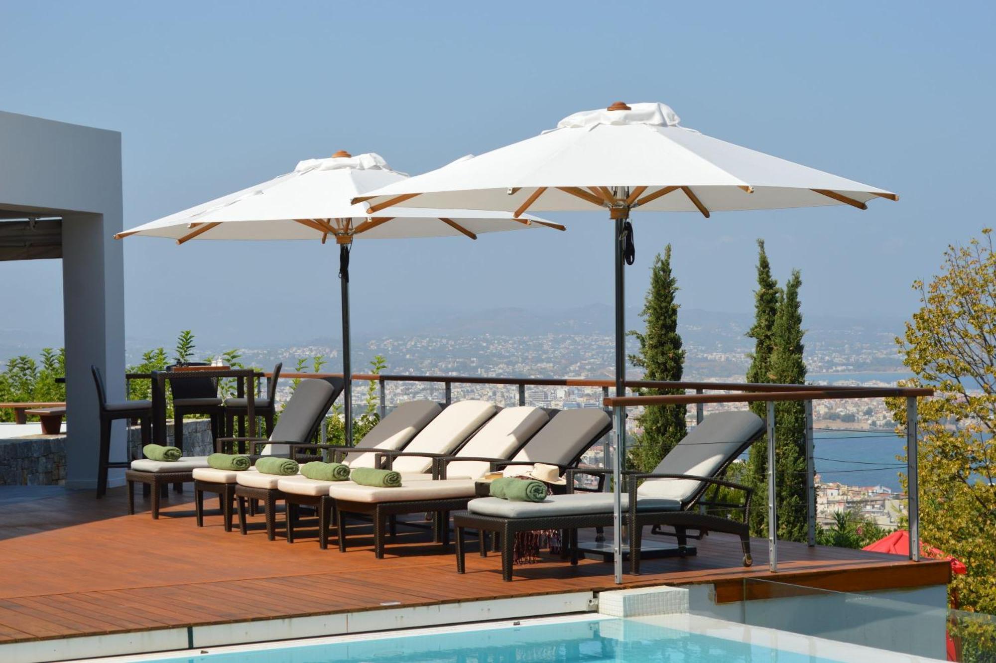 Villa Terra Creta Luxury Retreat And Spa Chania  Exterior foto